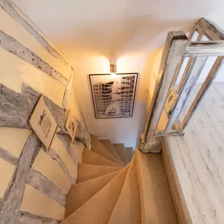 Semesterbostad Confidentielle House Historic Center 4 Guests Honfleur